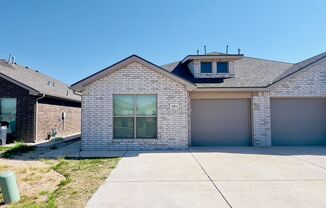 MOVE-IN SPECIAL: Recently Constructed Townhouse in North Lubbock