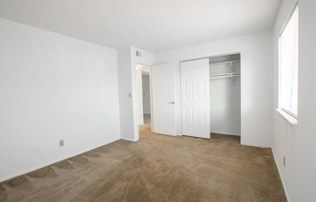 Built-in Shelving In Closet at Waterstone Place Apartments, Indianapolis, Indiana