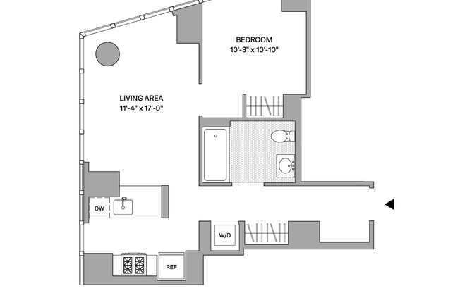 1 bed, 1 bath, $4,029, Unit 232