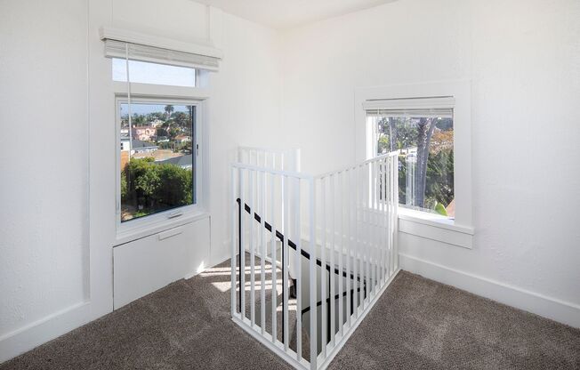 Rare OB 1 BR Loft with Parking and Ocean Views