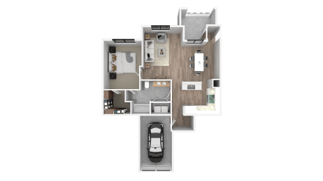 1 bed, 1 bath, 839 sqft, $1,719