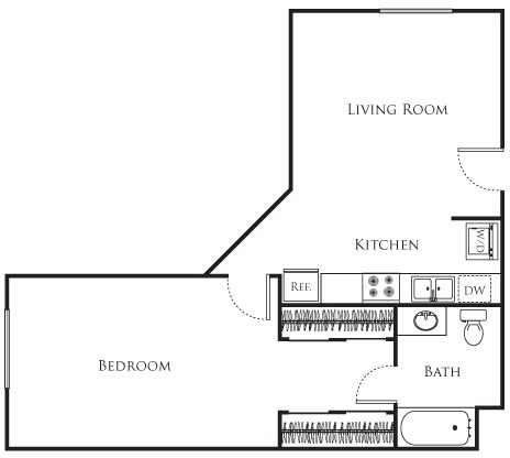 1 bed, 1 bath, 856 sqft, $2,508, Unit 143