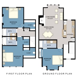 3 beds, 2 baths, 1,425 sqft, $2,390