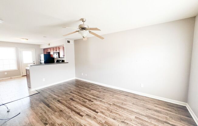 2 Bedroom 1.5 Bathroom Townhome