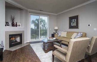 Designer Unit Living Room  at The Sanctuary of Lake Villa, Lake Villa, 60046