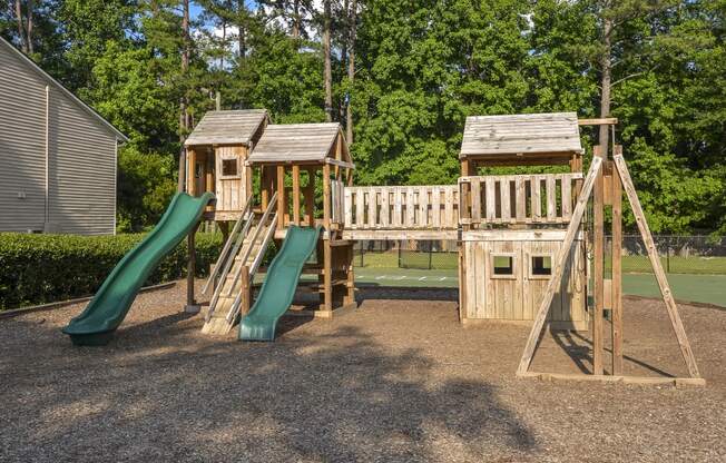 Kids play at Harvard Place Apartment Homes by ICER, Lithonia, Georgia