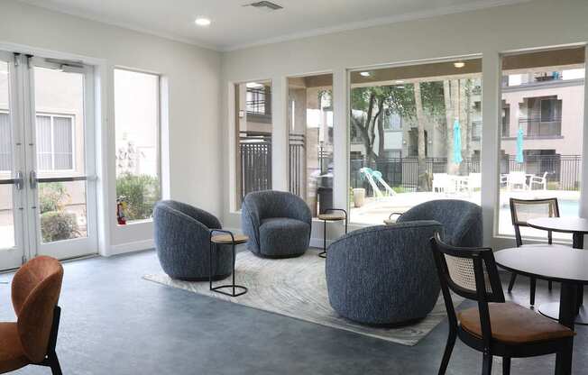 Club house sitting area