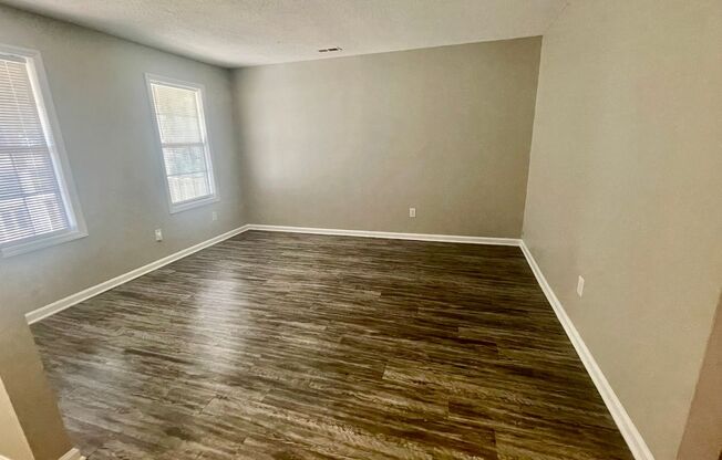 Charming ranch-style 2 Bedroom 1 Bath home in Pineville offering comfortable single-level living.