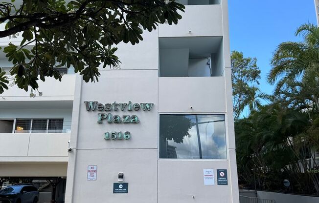 One bed, one bath, one assigned parking at Westview Plaza
