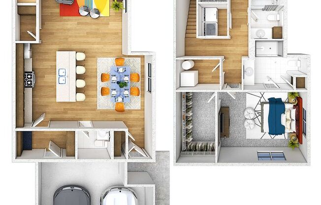 3 beds, 2.5 baths, 1,844 sqft, $2,265, Unit 7925-1