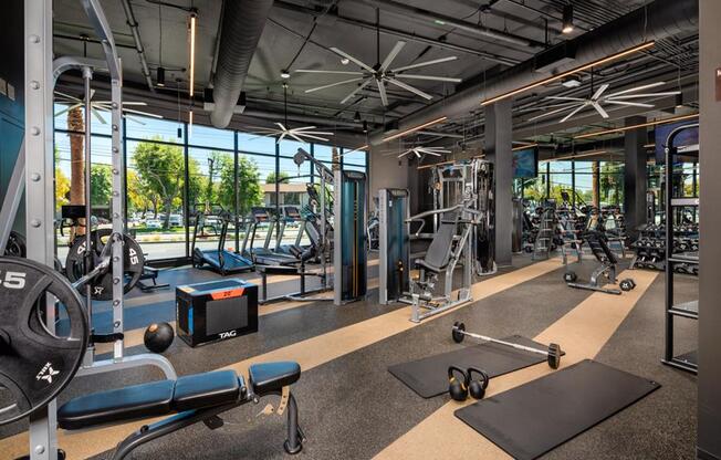 fitness center