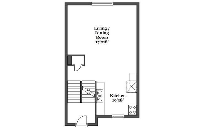 3 beds, 2 baths, 1,650 sqft, $1,330, Unit HT-C2