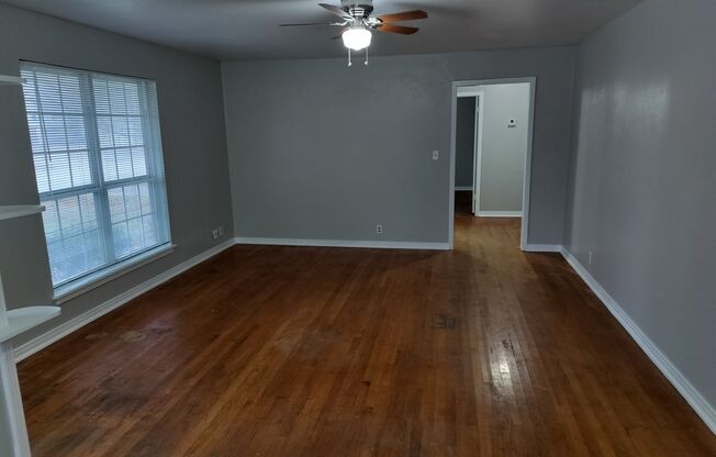 3 bedroom 1 bath house with garage and central heat and air
