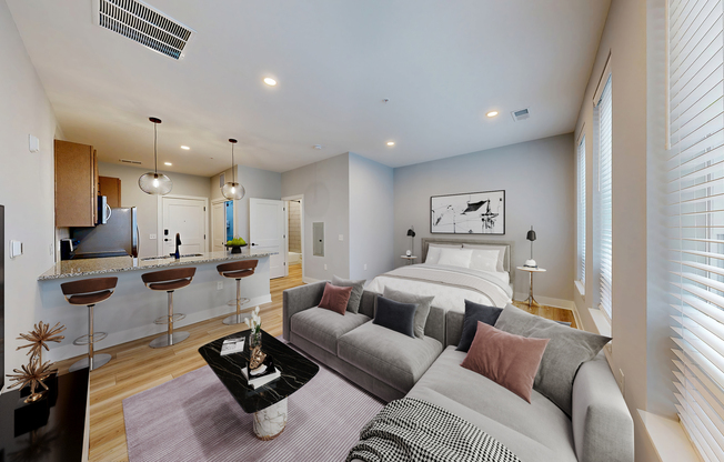0A Virtually Staged Floor plan
