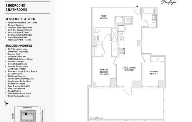 2 beds, 2 baths, $6,595, Unit 545