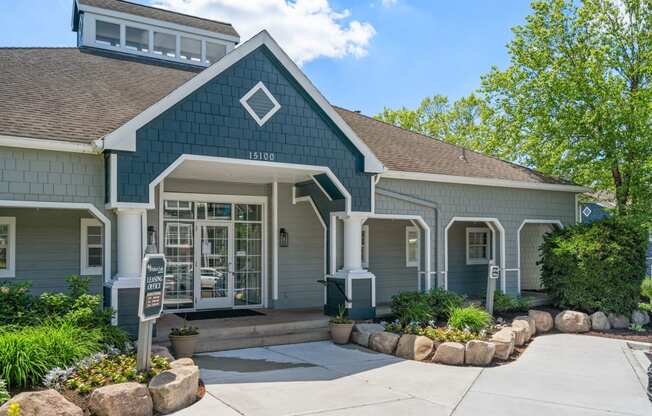 Clubhouse Entrance