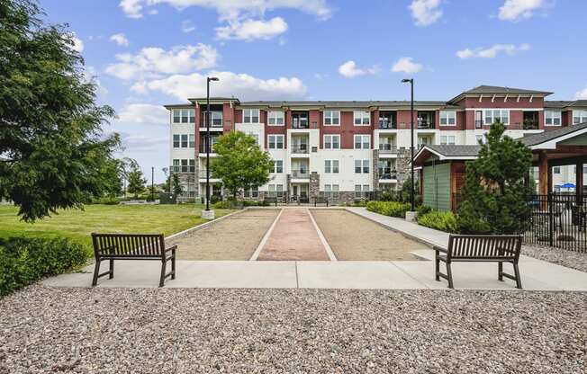 Bocce ball court - Enclave at Cherry Creek