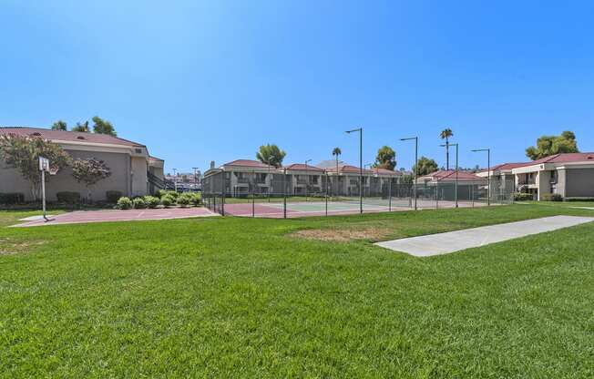 Basketball & Tennis Courts