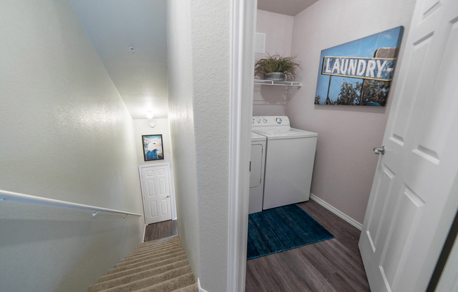 In-Unit Laundry Room | Apartments For Rent In Scottsdale AZ | The Catherine Townhomes