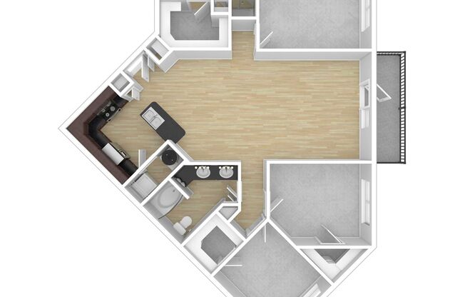 3 beds, 2 baths, 1,530 sqft, $2,995