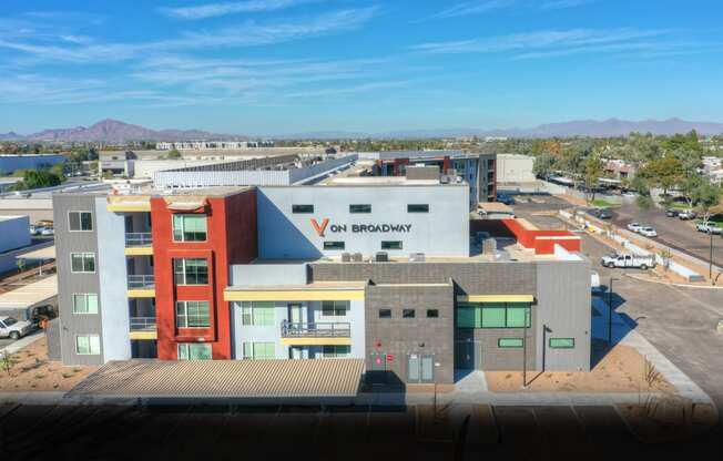 Aerial view at V on Broadway Apartments in Tempe AZ November 2020 (3) copy