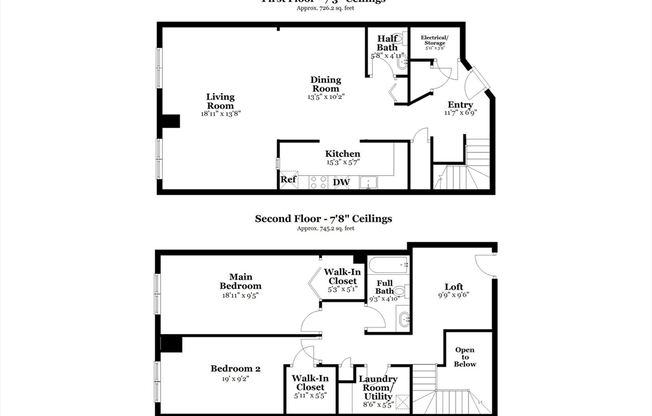 2 beds, 1.5 baths, 1,518 sqft, $2,400, Unit 619