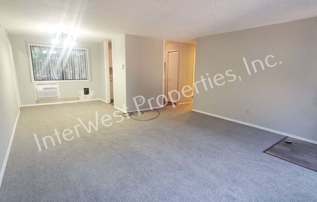 Beautiful Ranch Style Home on Very Large Corner Lot With W/D Hookups, Fireplace, 2 Car Garage & A/C Unit!