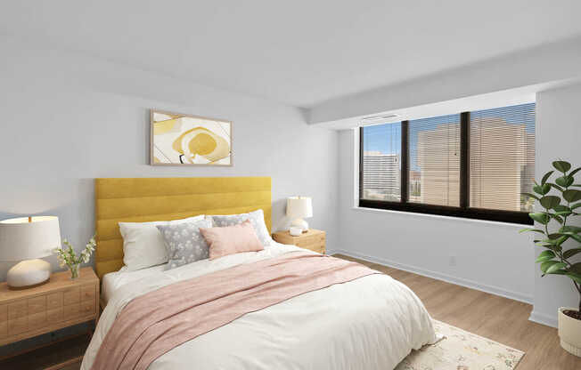 Bedroom with Hard Surface Flooring