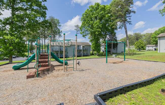 our apartments have a playground for your kids to play