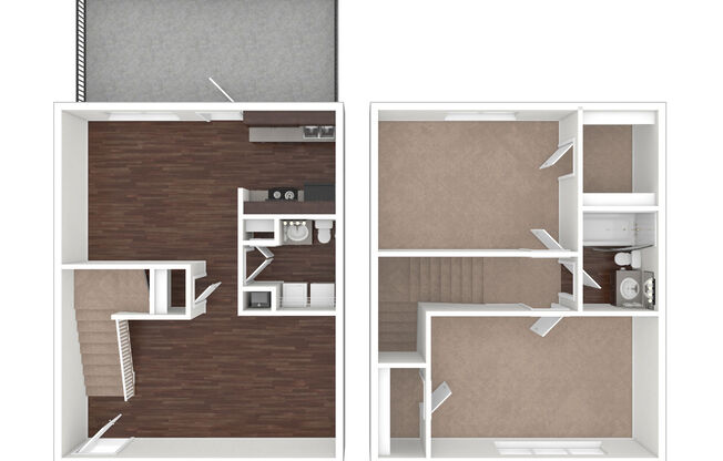 2 beds, 1.5 baths, 1,120 sqft, $1,425