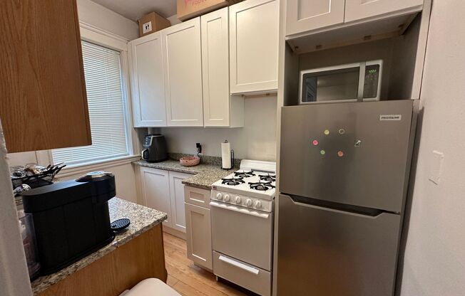 Close to Whole Foods - T Stop - Large Living Room - Natural Sun Light