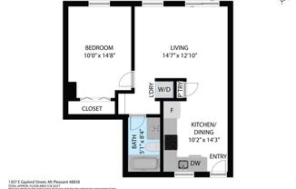 1 bed, 1 bath, $1,000, Unit 1307 E Gaylord 1BR