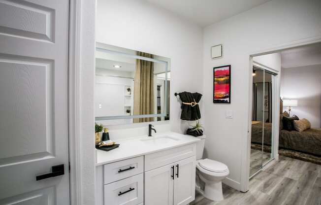 The Presley at Whitney Ranch Model Bathroom