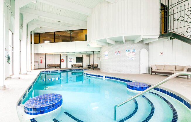 Image of an indoor pool