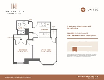 1 bed, 1 bath, 490 sqft, $1,700