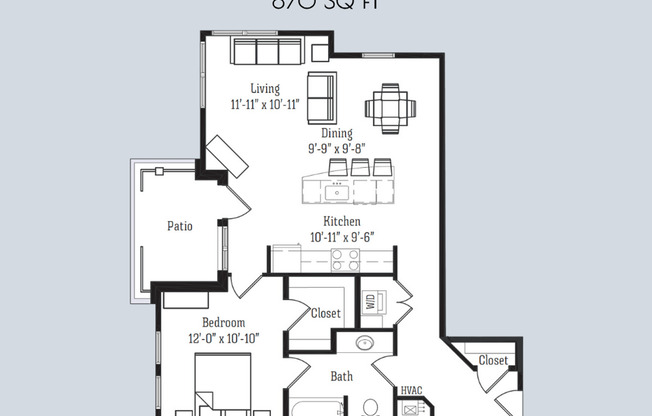 1 bed, 1 bath, 870 sqft, $1,800, Unit 8324 Globe Drive - 106