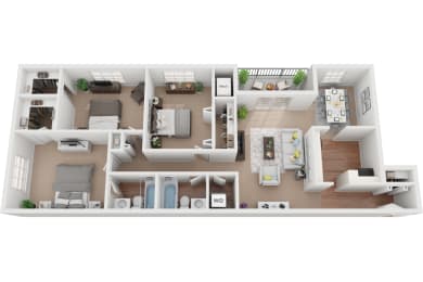 3 beds, 2 baths, 1,320 sqft, $1,855