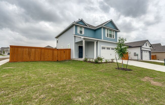 Gorgeous New Home on Huge corner lot in Trace Community in San Marcos!
