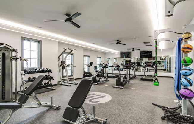 Modern Fitness Center at 24 at Bloomfield, Bloomfield Hills, MI