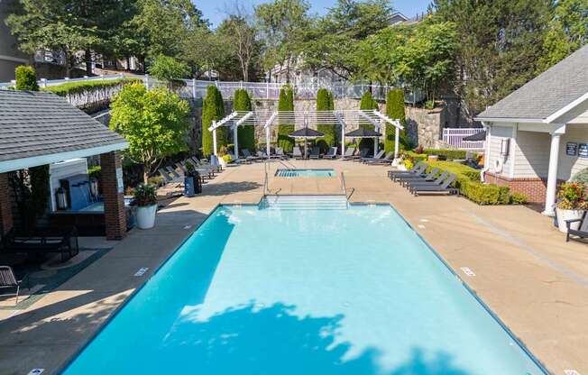 Outdoor Pool at The Residences at Stevens Pond in Saugus, MA 01906