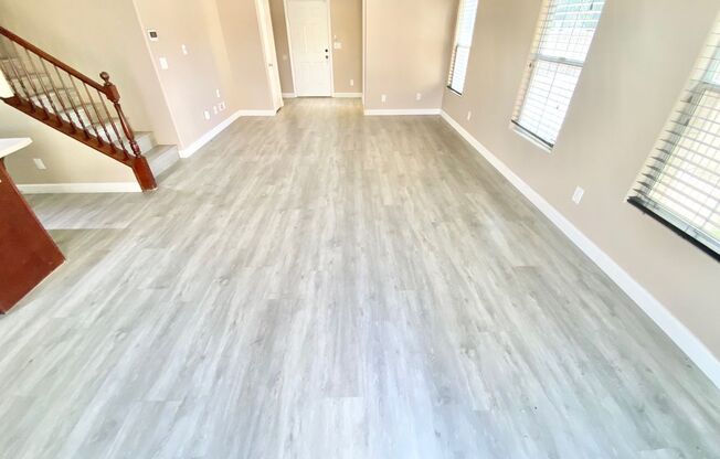 STUNNING 2 STORY HOME 3 BEDROOM 2.5 BATH W/ ONE CAR GARAGE IN A GATED COMMUNITY!