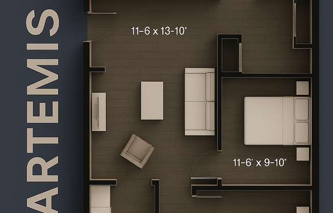 3 beds, 2 baths, 1,050 sqft, $2,200, Unit 404