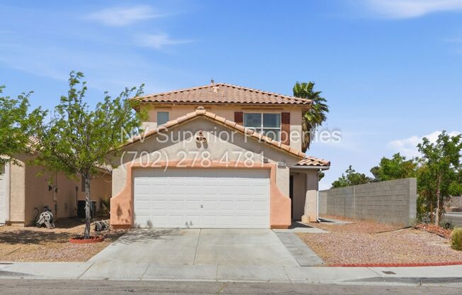 SE!! Corner Lot!! 3 Bed 2.5 Baths!! 2 story! Low Maintenance Desert Landscape front & Back!! Back with Patio.
