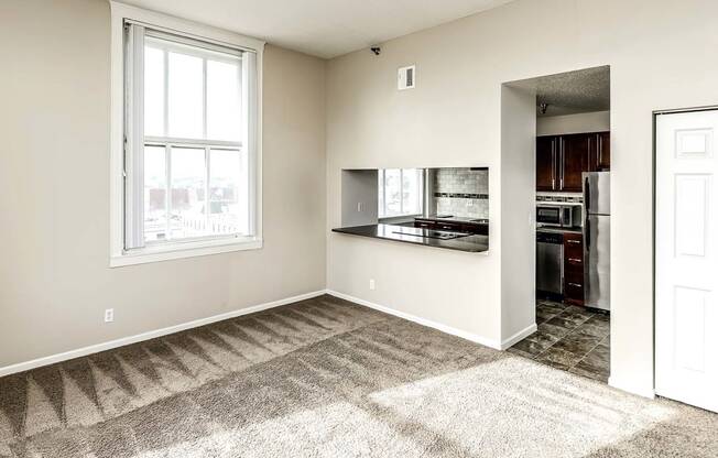 Studio, one and two bedroom apartment homes at Orpheum Tower Apartments in Omaha, NE
