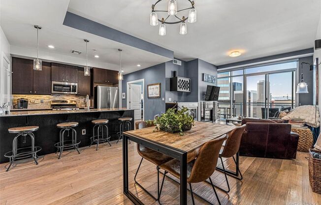 ***MOVE-IN SPECIAL***One Month Free Rent*** Luxury 2-Bedroom Condo with Two Terraces & Unmatched Mountain + City Views – One Lincoln Park, Downtown Denver
