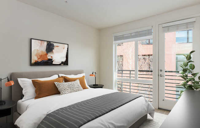 Bedroom with Hard Surface Flooring