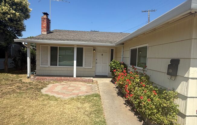 3 bed 1 bath home available now