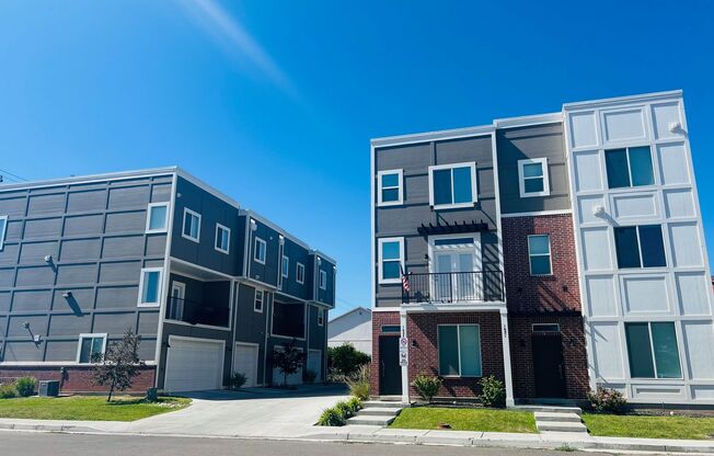 Beautiful townhome with 2 car deep garage and central air