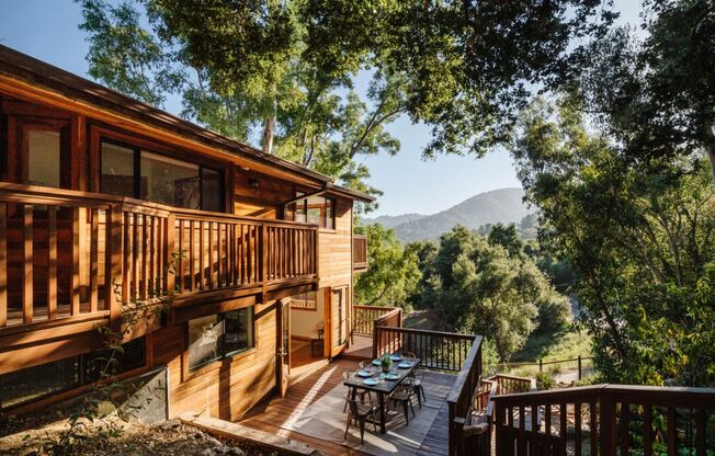 Private Topanga Canyon Compound with Guesthouse, Studio & Sweeping Canyon Views!