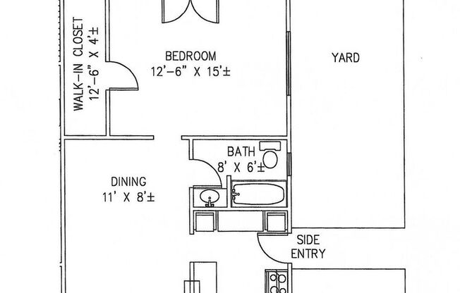 1 bed, 1 bath, 800 sqft, $2,500, Unit 175 B